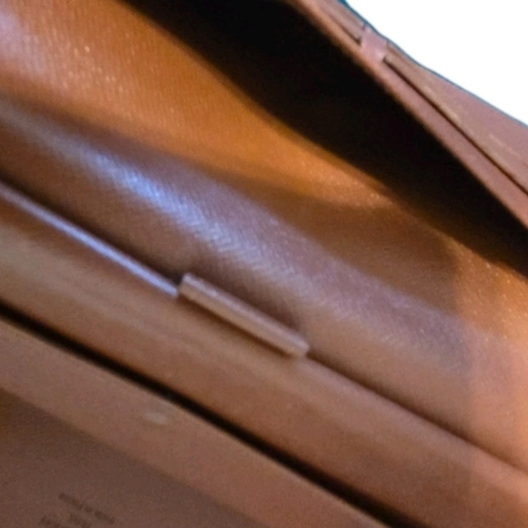 LOUIS VUITTON LV Monogram Canvas Leather Continental Clutch Wallet ( EUC) - Picture 10 of 14